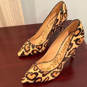 Sam Edelman Leopard Print Heels